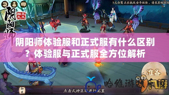 陰陽(yáng)師體驗(yàn)服和正式服有什么區(qū)別？體驗(yàn)服與正式服全方位解析