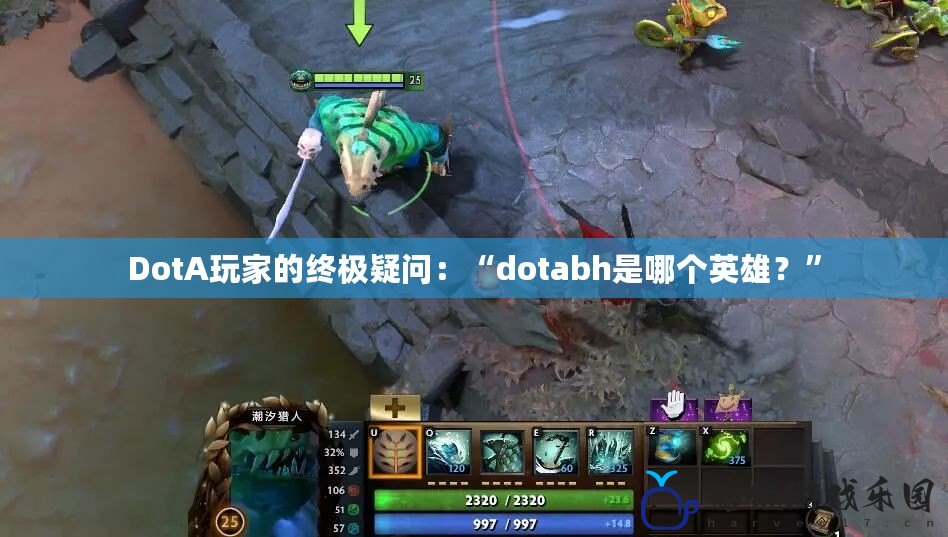 DotA玩家的終極疑問：“dotabh是哪個英雄？”
