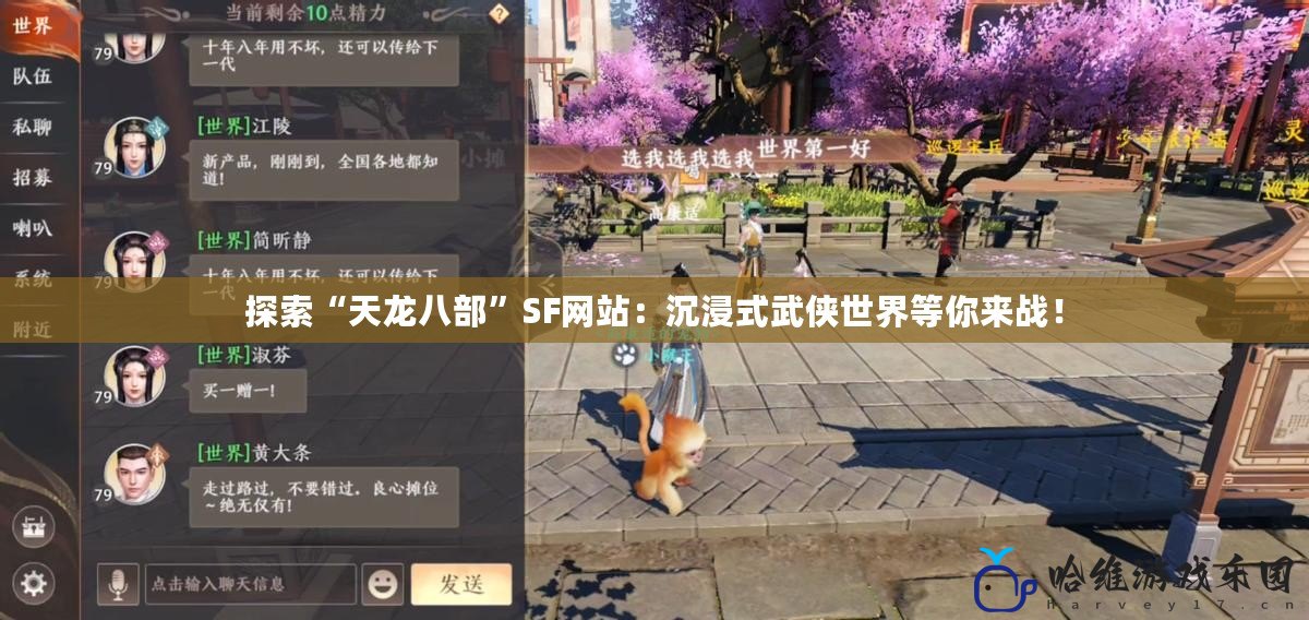 探索“天龍八部”SF網(wǎng)站：沉浸式武俠世界等你來戰(zhàn)！