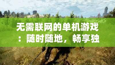 無需聯網的單機游戲：隨時隨地，暢享獨立娛樂的魅力