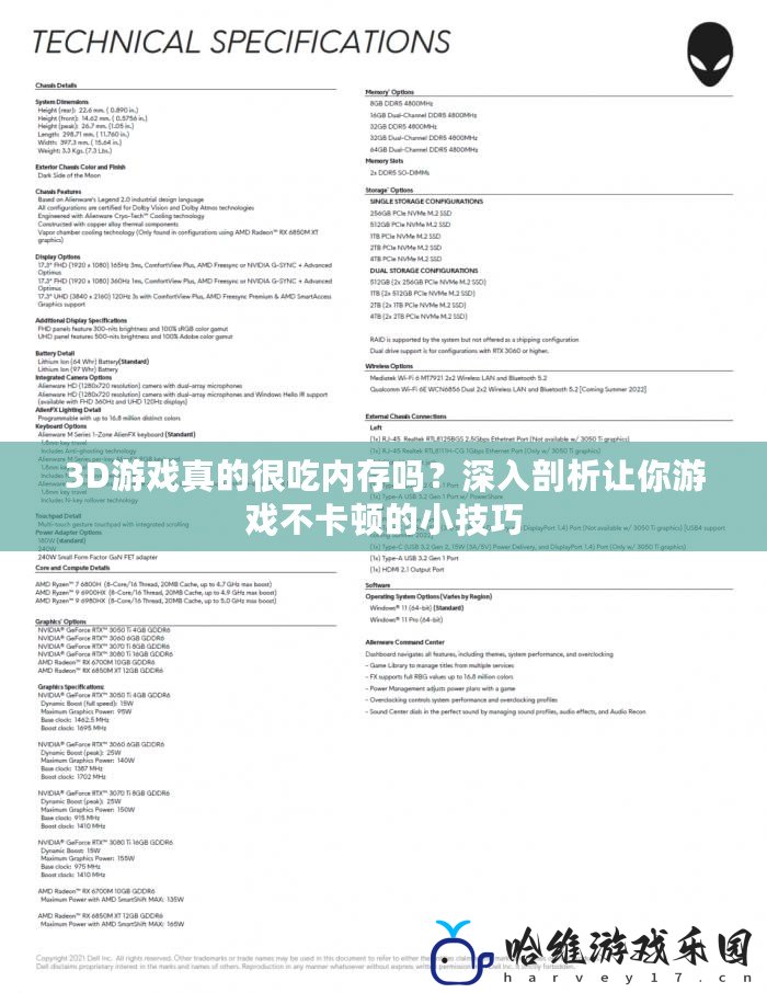 3D游戲真的很吃內存嗎？深入剖析讓你游戲不卡頓的小技巧