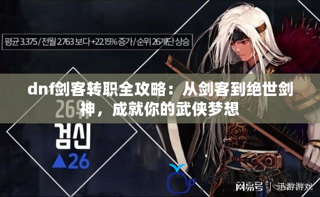 dnf劍客轉職全攻略：從劍客到絕世劍神，成就你的武俠夢想