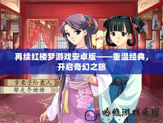 再續(xù)紅樓夢(mèng)游戲安卓版——重溫經(jīng)典，開啟奇幻之旅