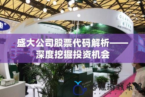 盛大公司股票代碼解析——深度挖掘投資機會