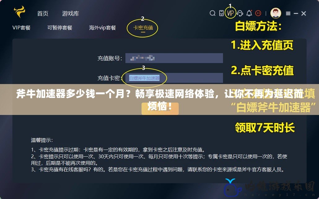 斧牛加速器多少錢一個月？暢享極速網(wǎng)絡(luò)體驗，讓你不再為延遲而煩惱！