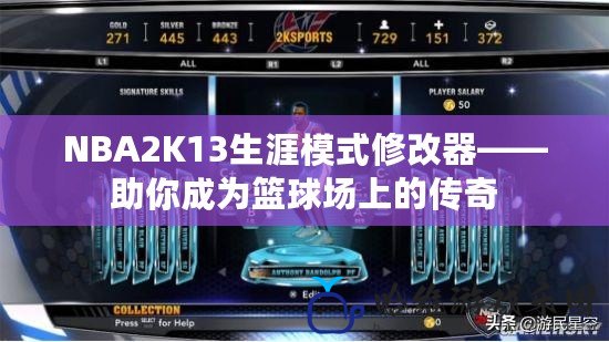 NBA2K13生涯模式修改器——助你成為籃球場上的傳奇