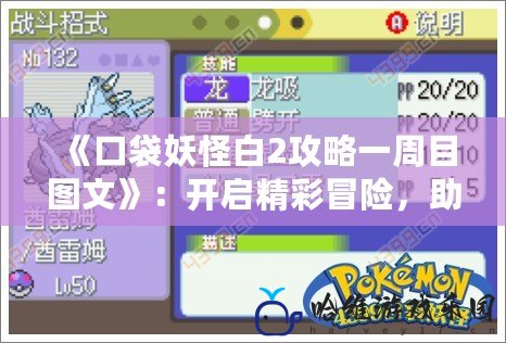 《口袋妖怪白2攻略一周目圖文》：開啟精彩冒險，助你輕松通關(guān)！