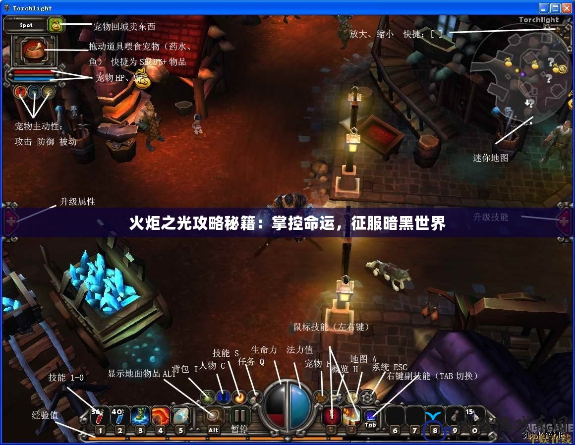 火炬之光攻略秘籍：掌控命運，征服暗黑世界