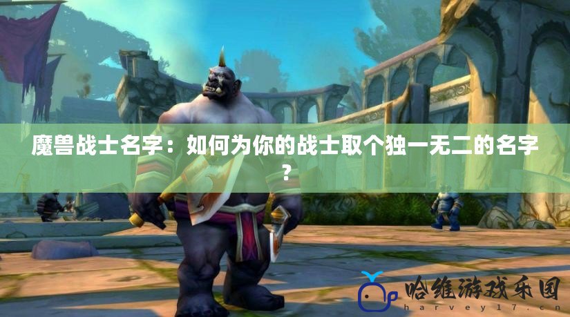魔獸戰(zhàn)士名字：如何為你的戰(zhàn)士取個(gè)獨(dú)一無二的名字？