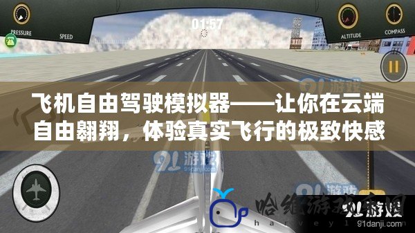 飛機自由駕駛模擬器——讓你在云端自由翱翔，體驗真實飛行的極致快感