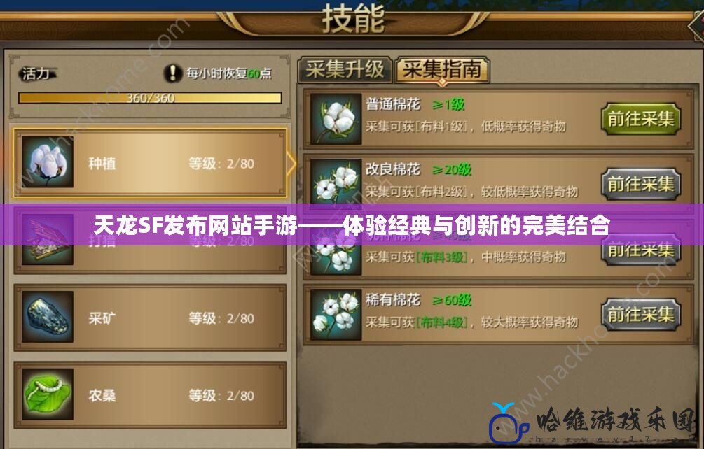 天龍SF發(fā)布網(wǎng)站手游——體驗(yàn)經(jīng)典與創(chuàng)新的完美結(jié)合